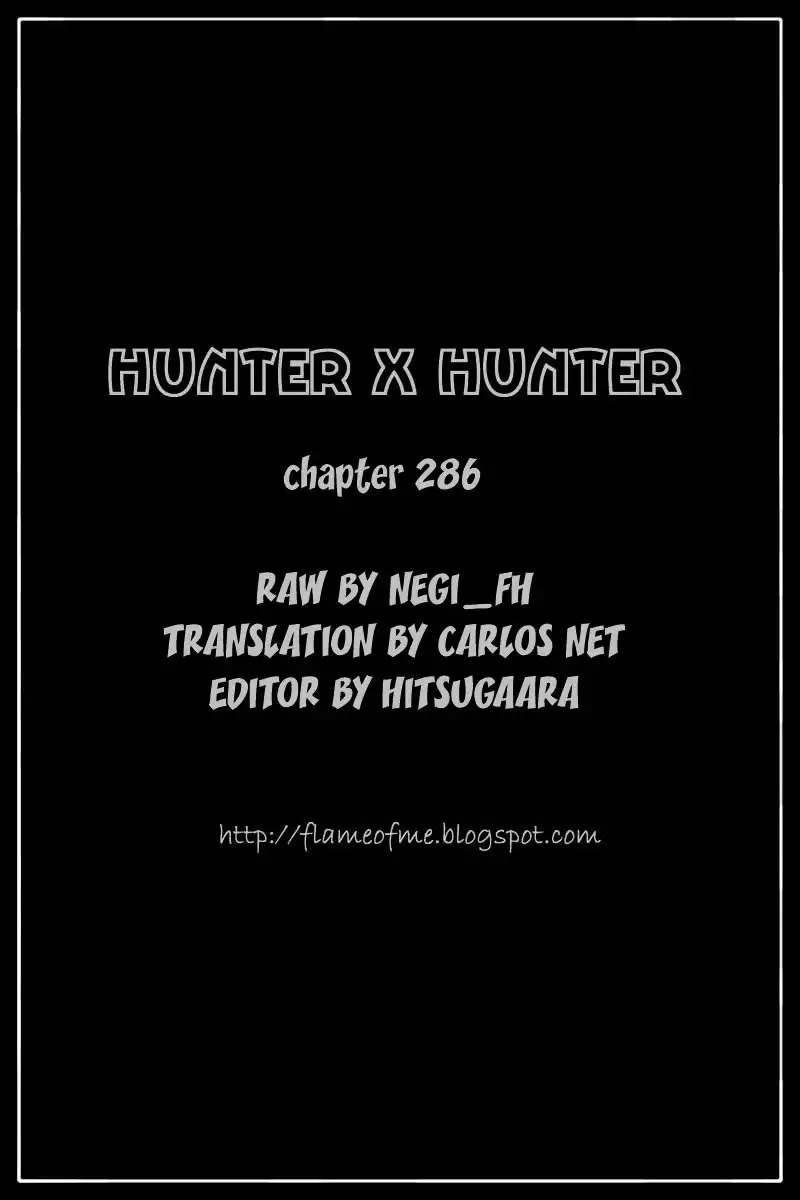 Hunter x Hunter Chapter 286 20